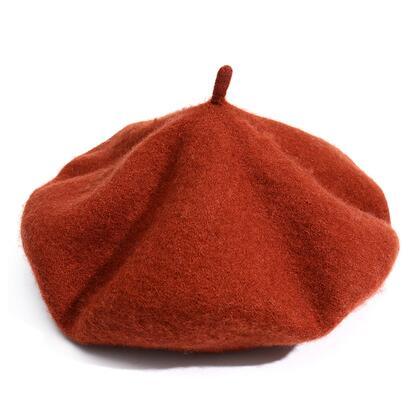 Wool French Beret Beanie made of soft material perfect for the cooler months. Available in multiple colors. Pair it with your off-duty outfits and represent TRT brand. Get yours now!