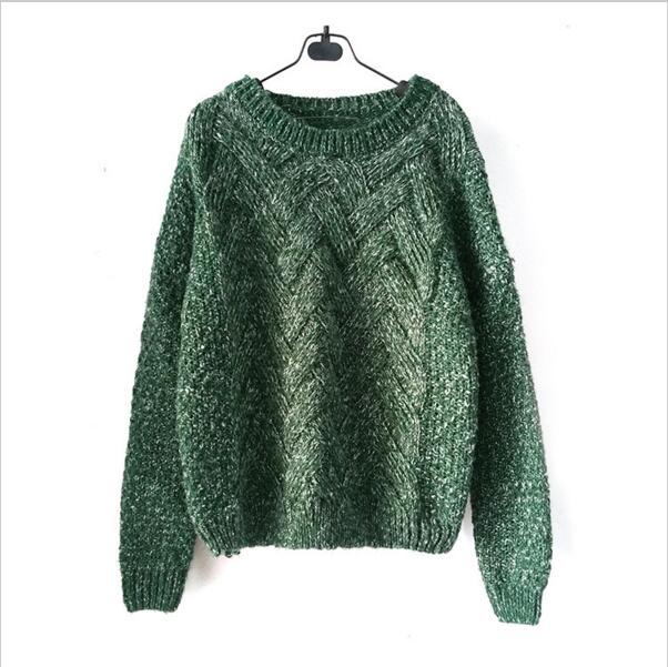 Stay cozy and stylish with this Plaid O-neck Pullover Sweater! This sweater features a classic plaid design, an O-neckline, and a comfortable relaxed fit. Made with lightweight and breathable material, this sweater is perfect for everyday wear during the colder seasons. The A-straight waistband flares out at the hip, providing a flattering silhouette. Pair it with your favorite skinny jeans and flats for a chic and effortless look. Buy now and elevate your wardrobe!
