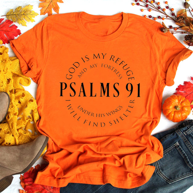 God Is My Refuge Shirt