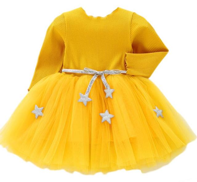 Girls Elegant Party Dress - Fine materials, carefully crafted designs, available in sizes for baby girls 7-12 months, 13-24 months, 25-36 months, and 4-6 years.