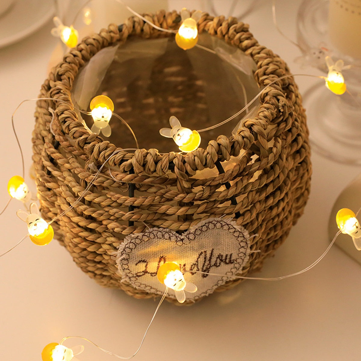 Add some spring cheer to your Easter decorations with our Easter LED Bunny String Lights! These festive lights are perfect for brightening up any space and impressing your guests. Hang them in a variety of ways - from walls to flower pots to mantelpieces - and watch your decor come to life. Don't miss out on this fun and versatile decoration. Shop now and light up your Easter!