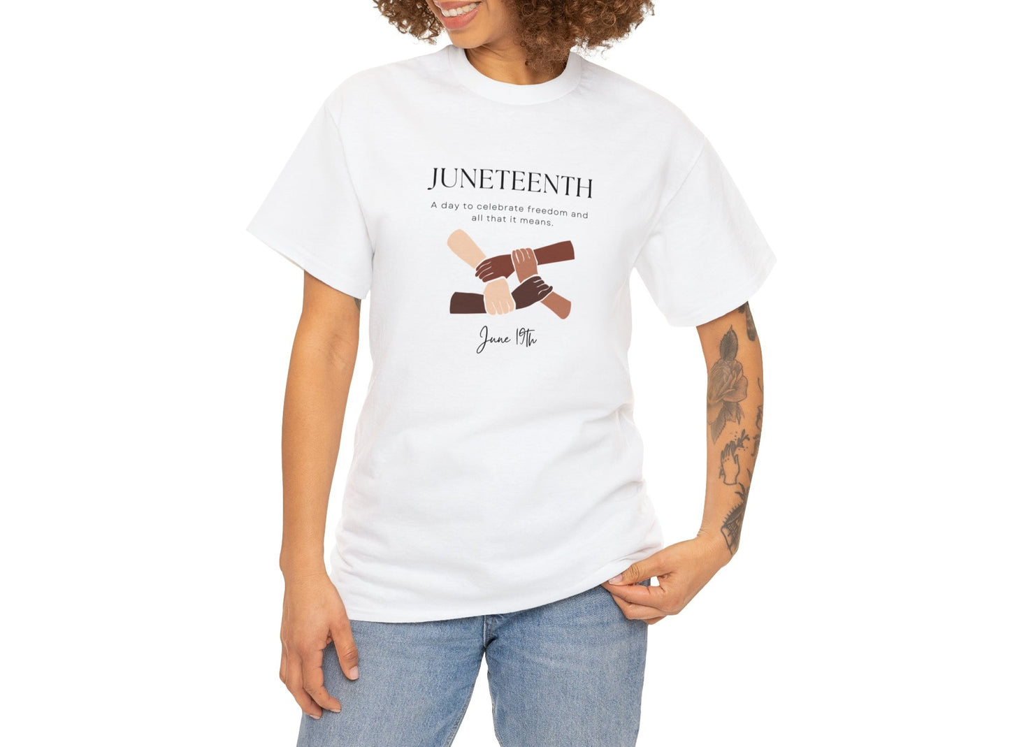 Juneteenth Celebration T-shirt - Embrace Freedom and Its Meaning - Stylish and Comfortable