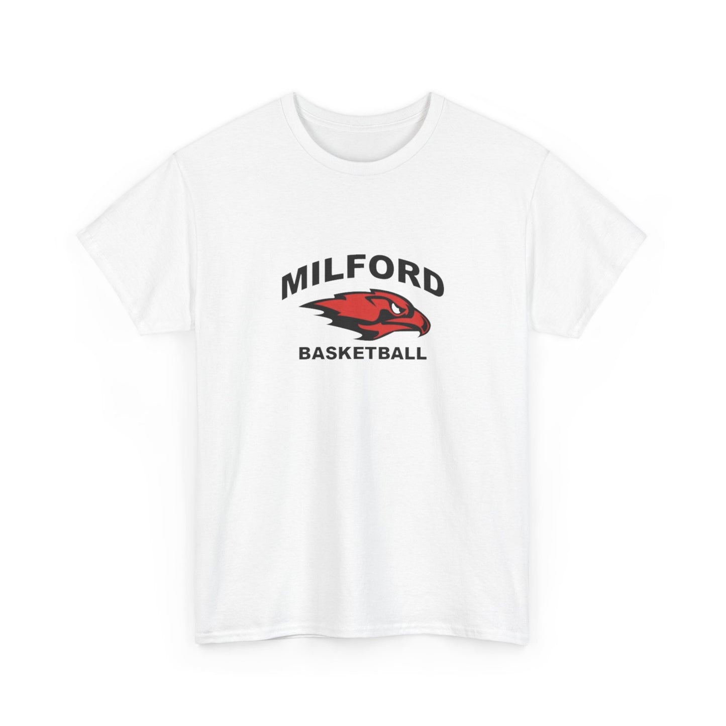 Milford Basketball Unisex Heavy Cotton Tee