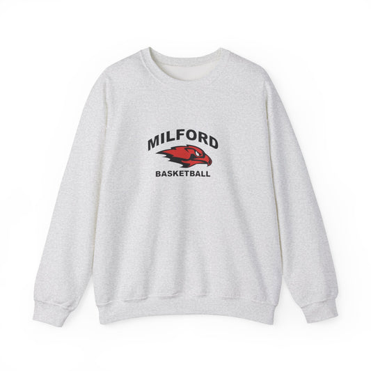 Milford Basketball Unisex Heavy Blend Crewneck Sweatshirt