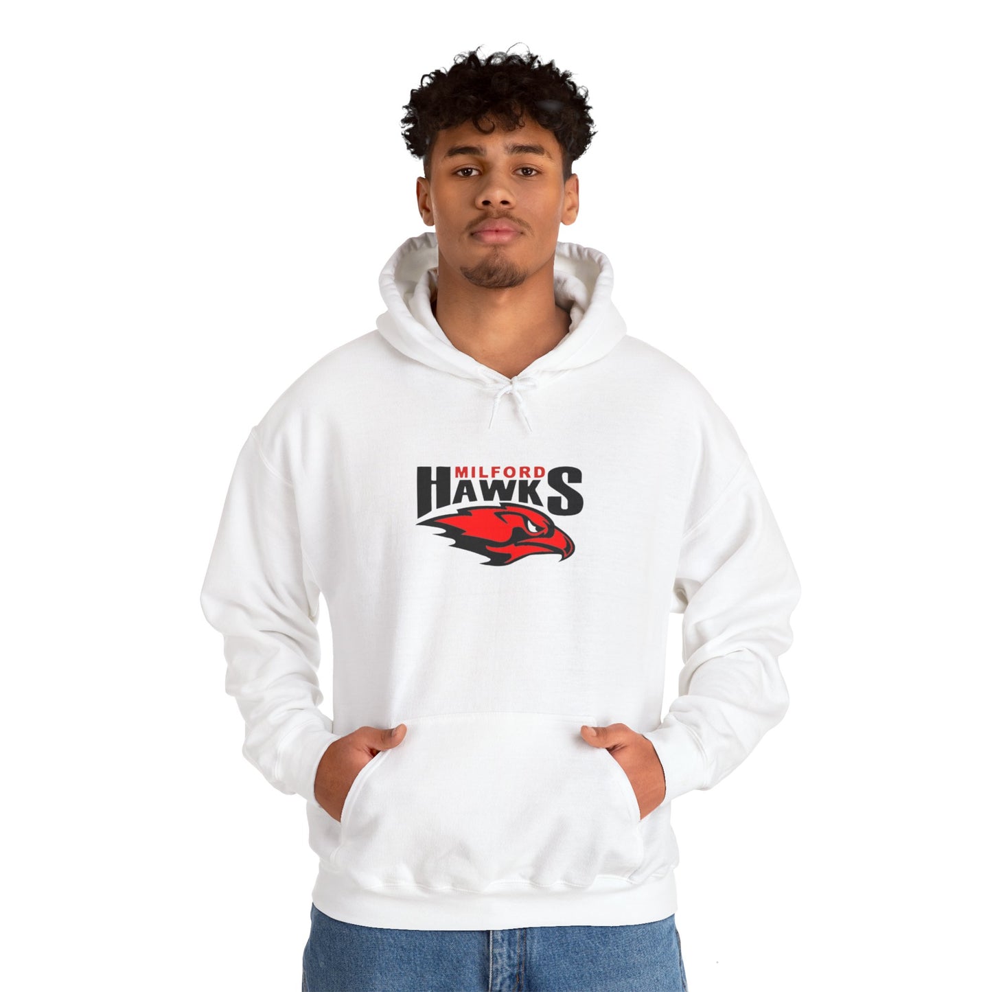 Milford Hawks Unisex Heavy Blend Hooded Sweatshirt