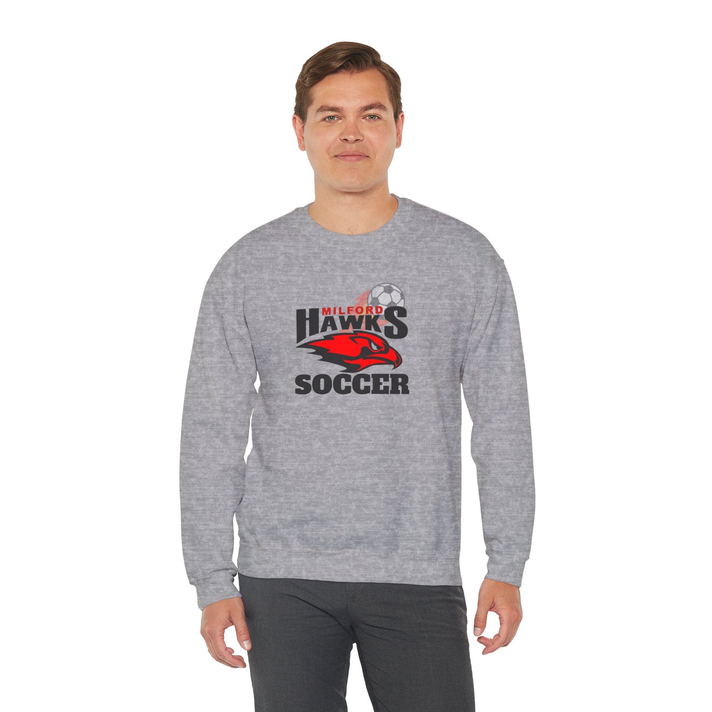 Milford Soccer Unisex Heavy Blend™ Crewneck Sweatshirt