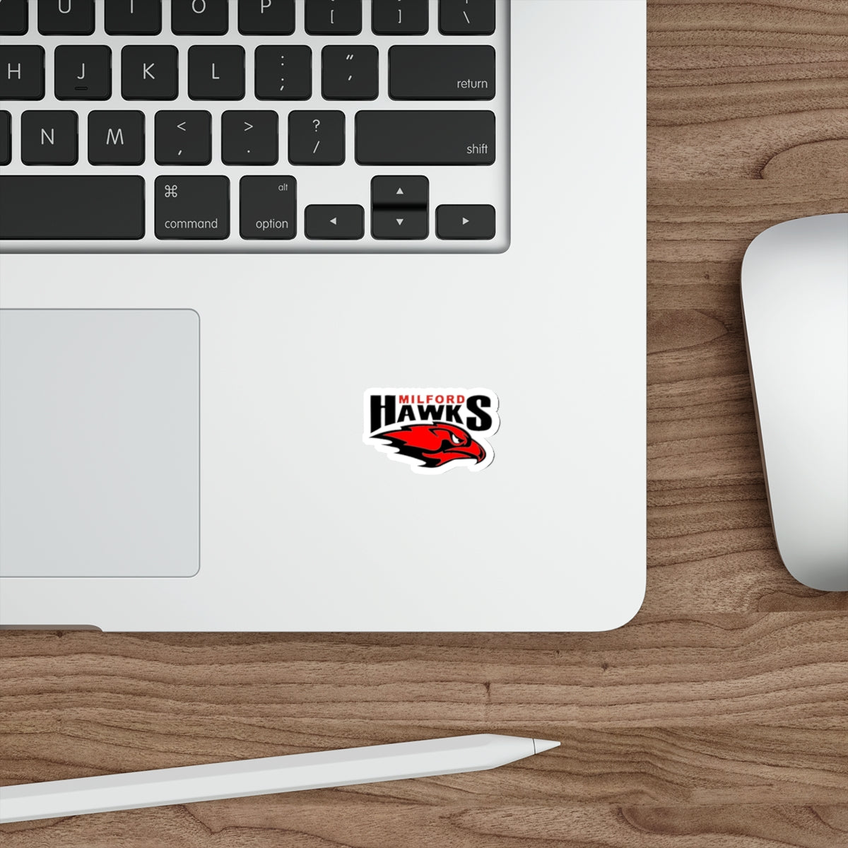 Milford Hawks Die-Cut Stickers