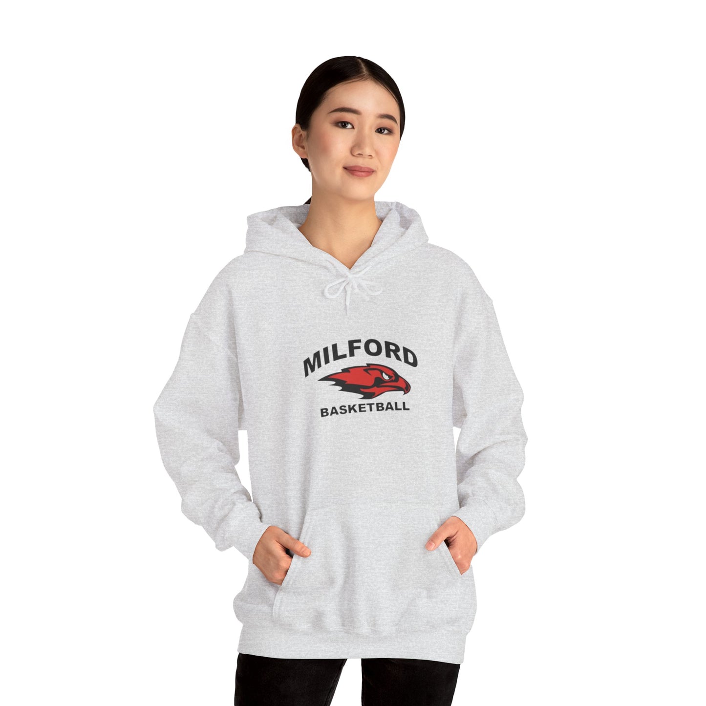 Milford Basketball Unisex Heavy Blend Hooded Sweatshirt