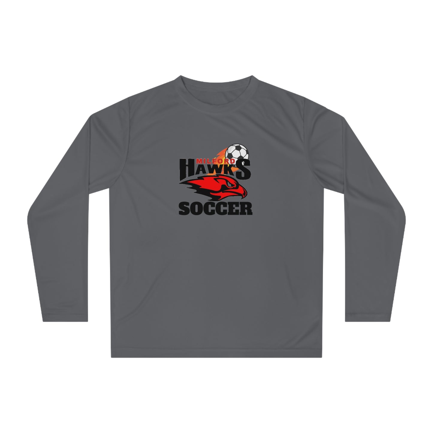 Milford Soccer Unisex Performance Long Sleeve Shirt