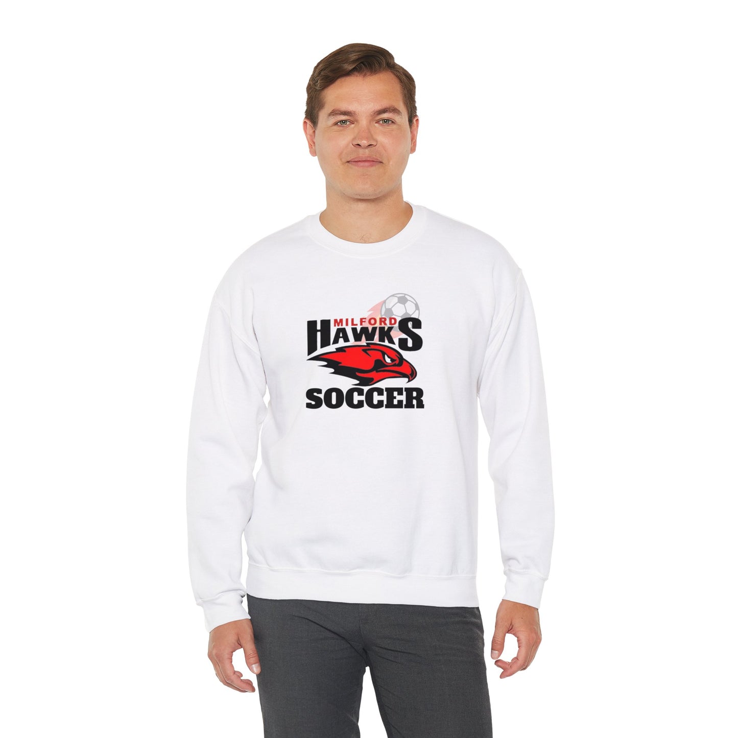 Milford Soccer Unisex Heavy Blend™ Crewneck Sweatshirt