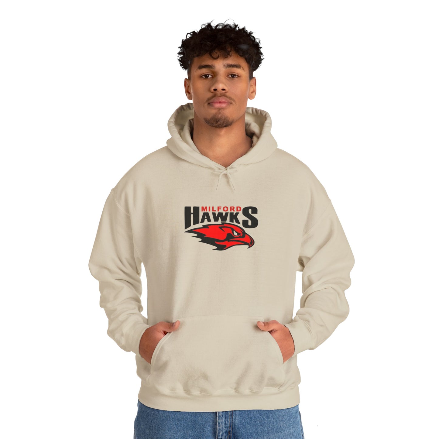 Milford Hawks Unisex Heavy Blend Hooded Sweatshirt