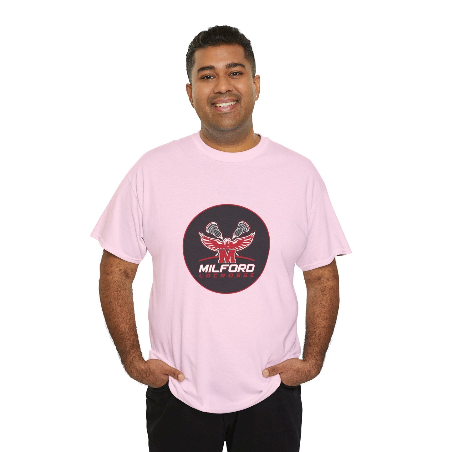 Milford Lacrosse Unisex Heavy Cotton Tee