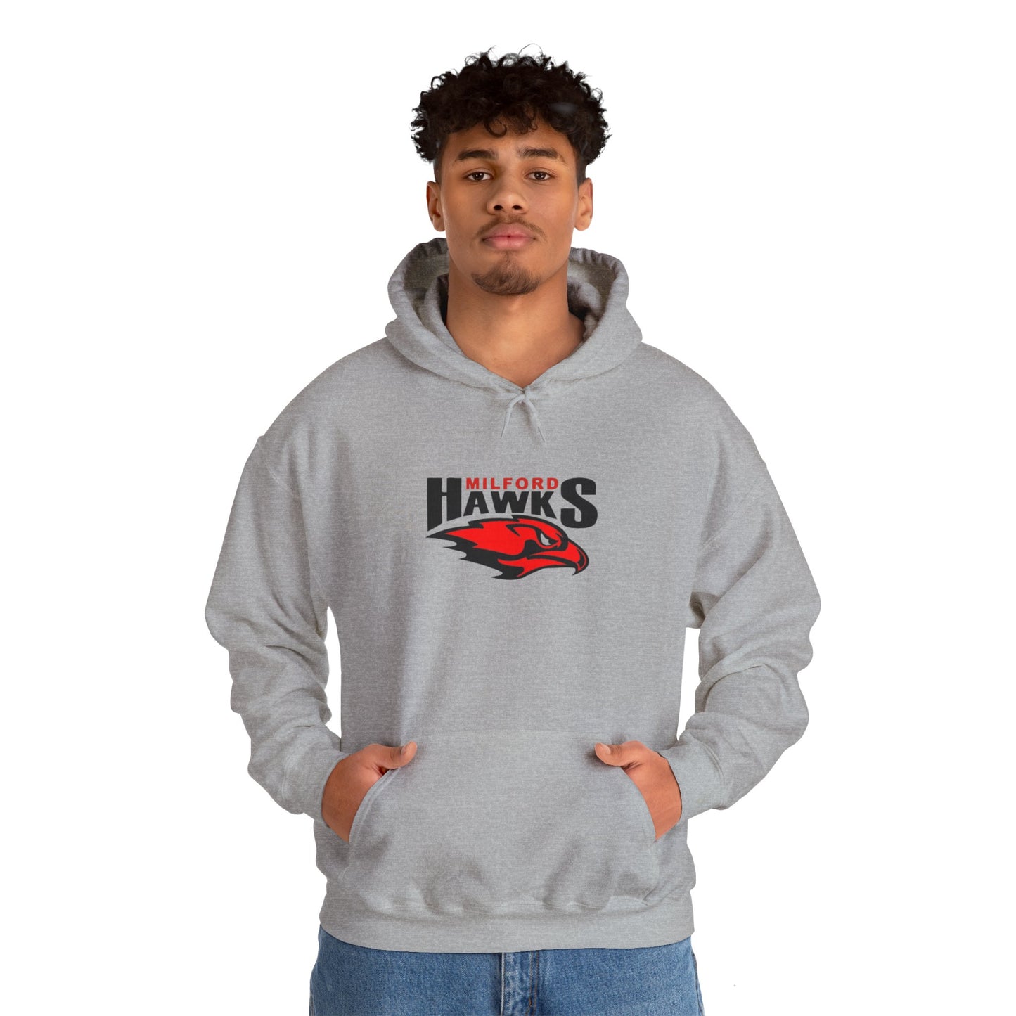 Milford Hawks Unisex Heavy Blend Hooded Sweatshirt