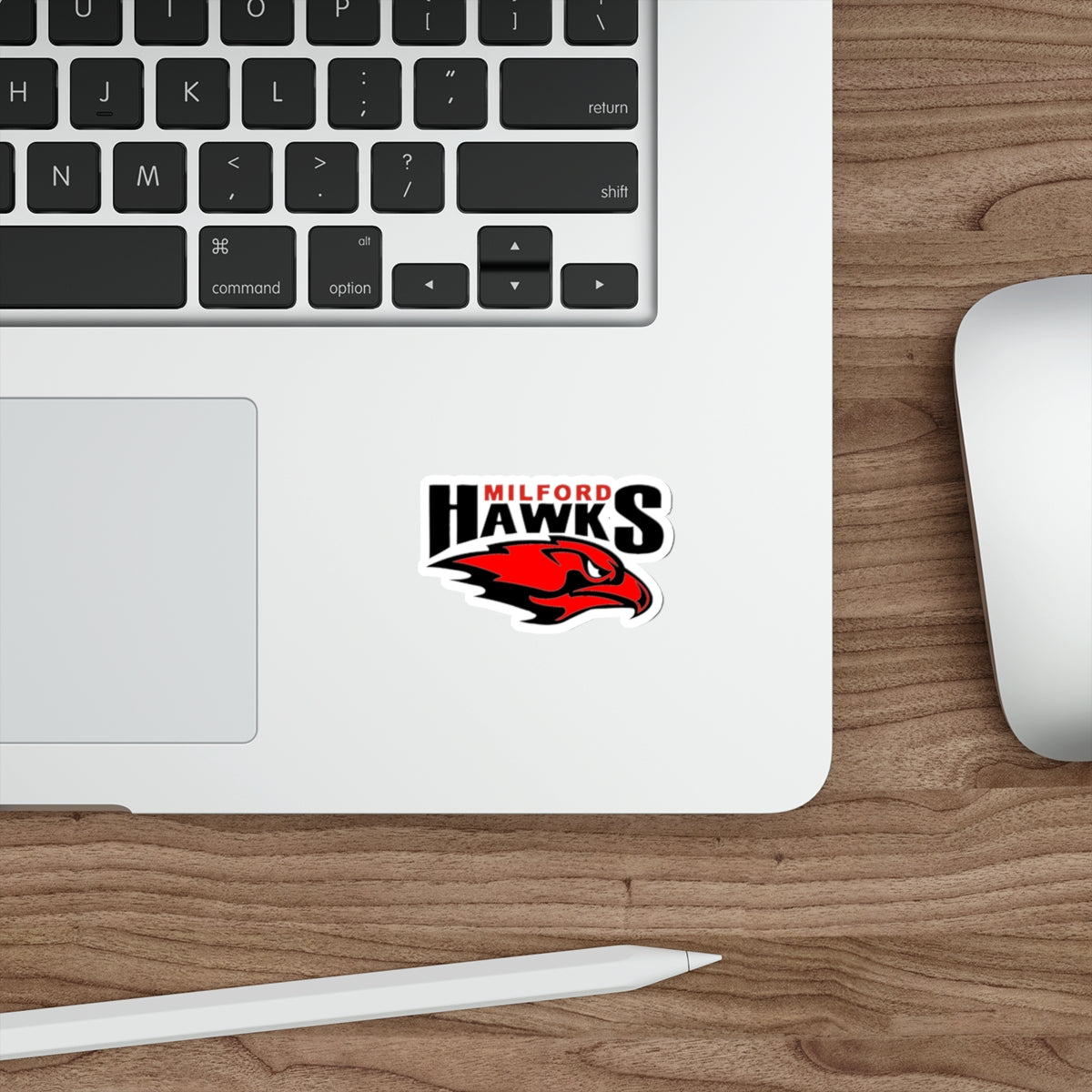 Milford Hawks Die-Cut Stickers