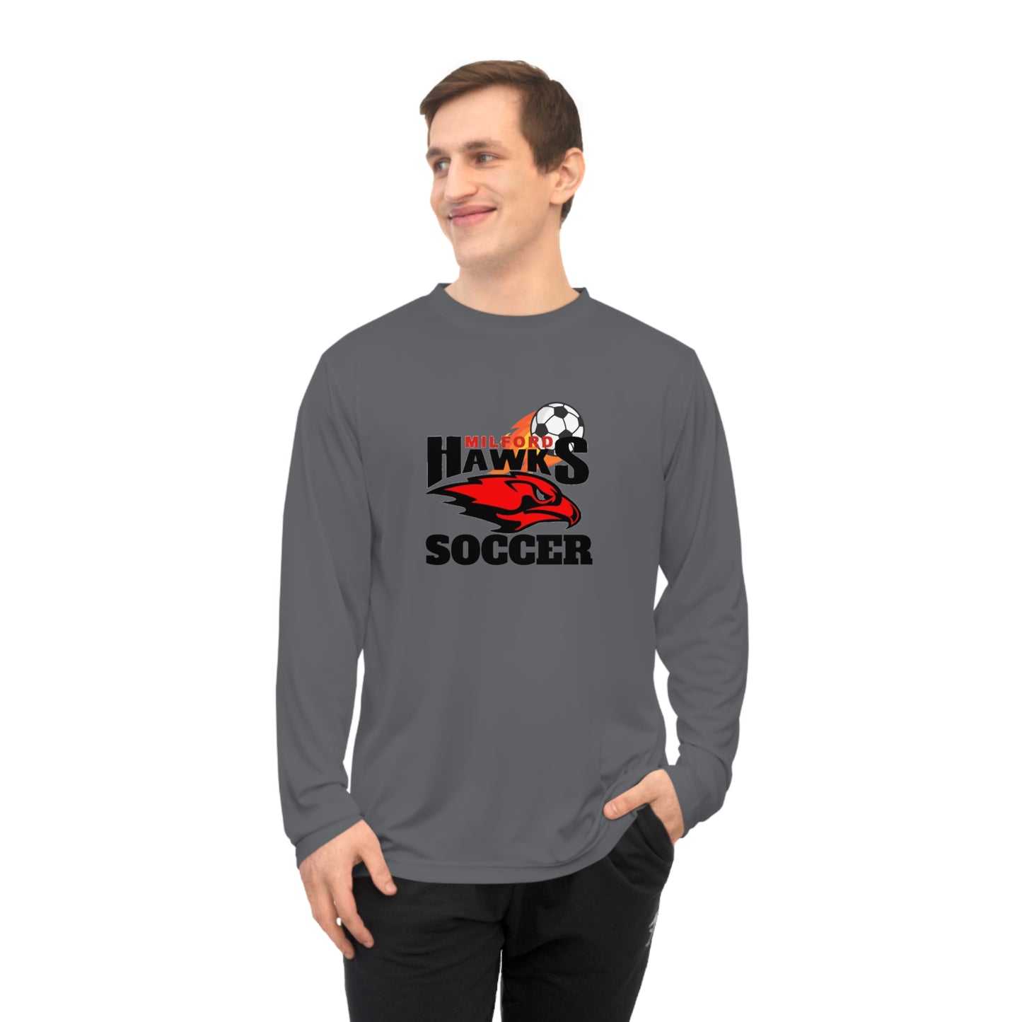 Milford Soccer Unisex Performance Long Sleeve Shirt