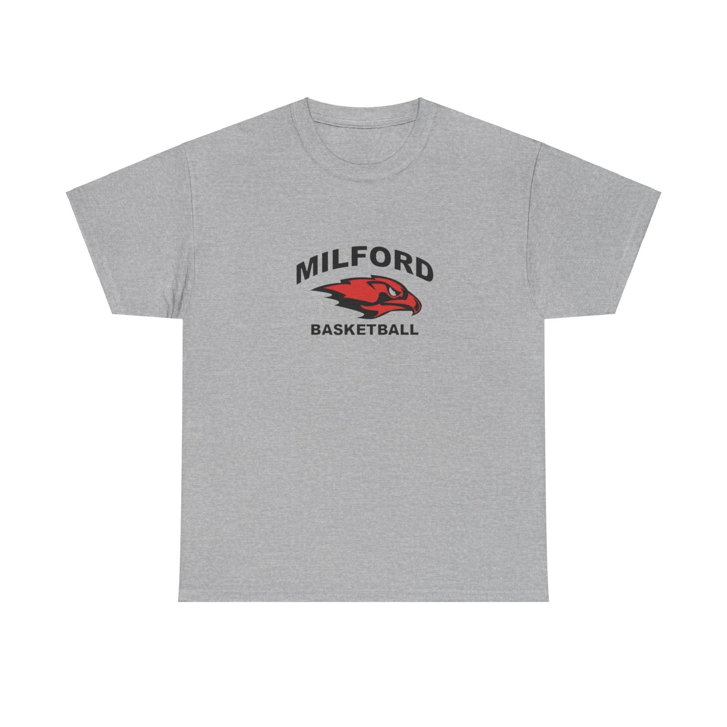 Milford Basketball Unisex Heavy Cotton Tee