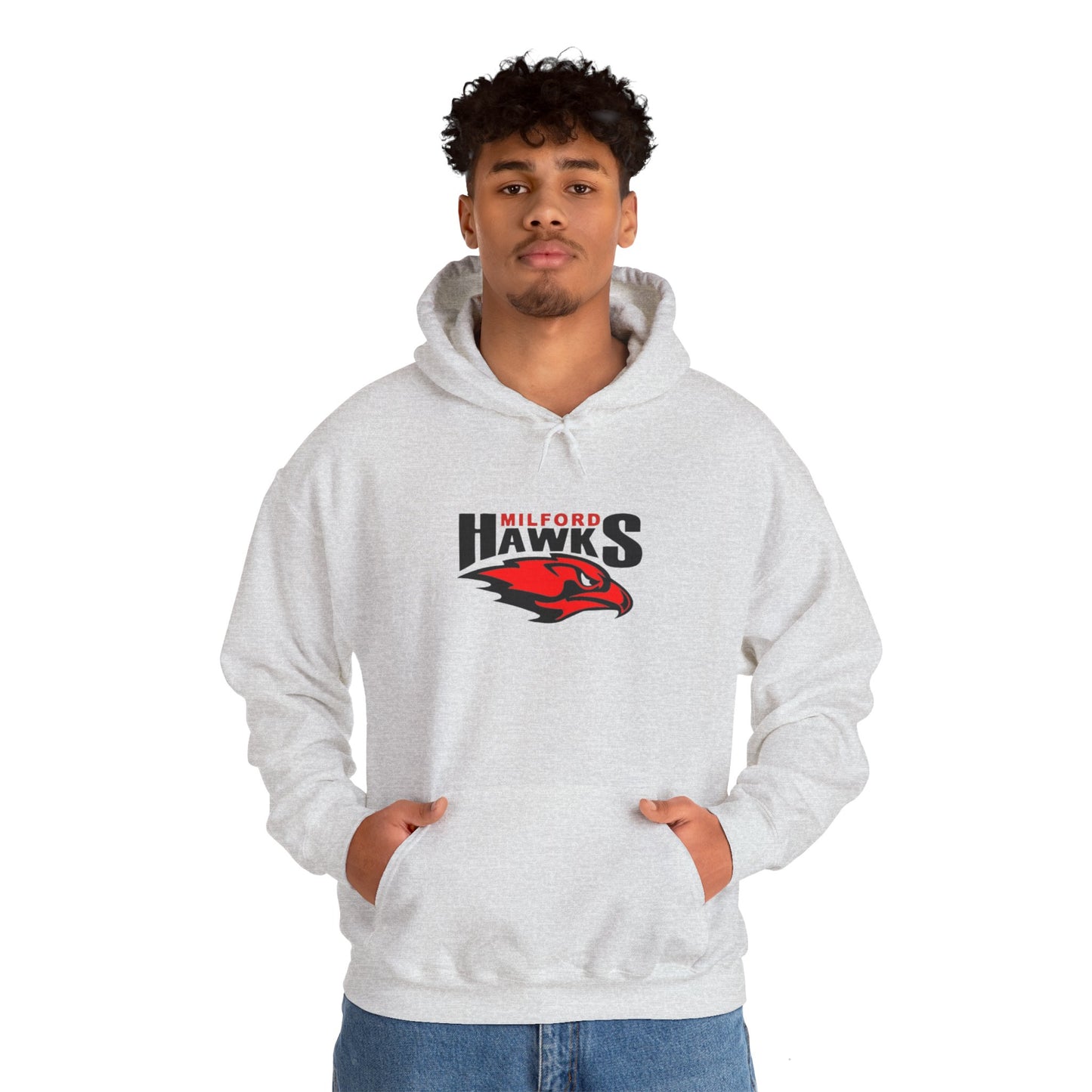 Milford Hawks Unisex Heavy Blend Hooded Sweatshirt