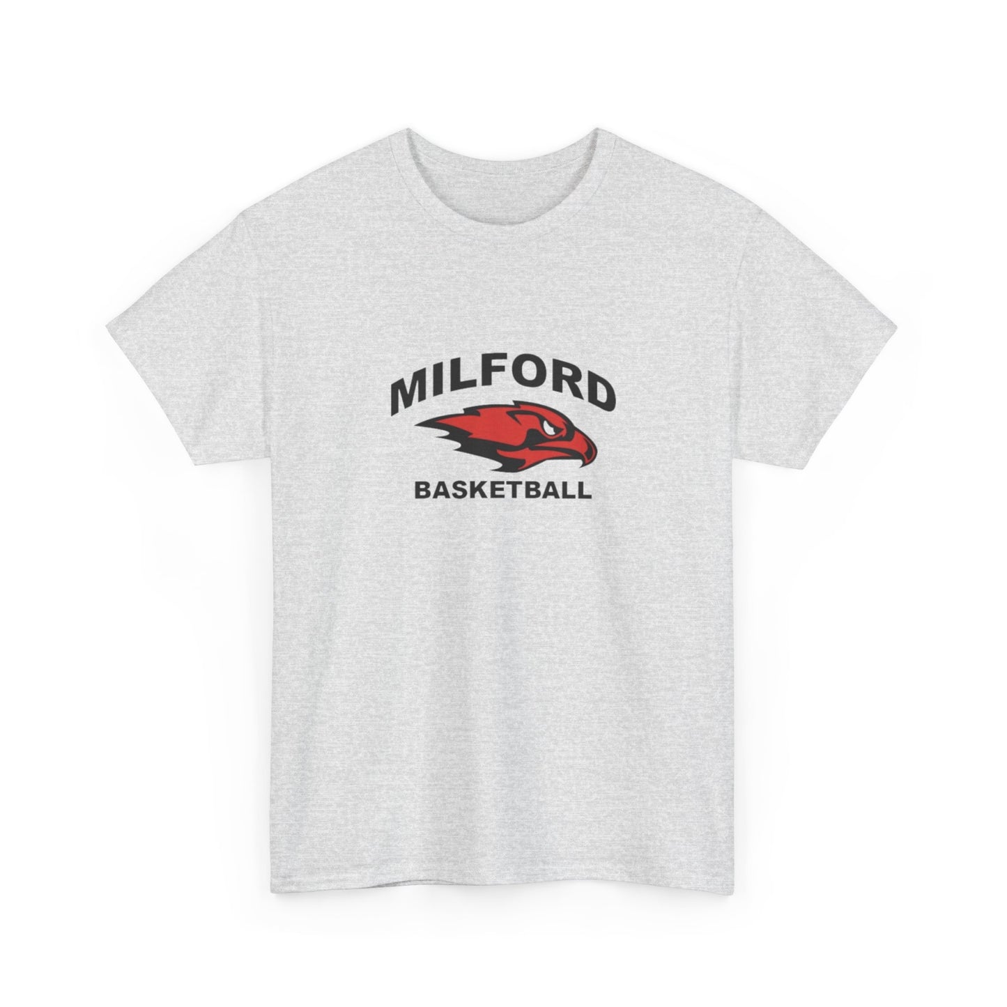 Milford Basketball Unisex Heavy Cotton Tee