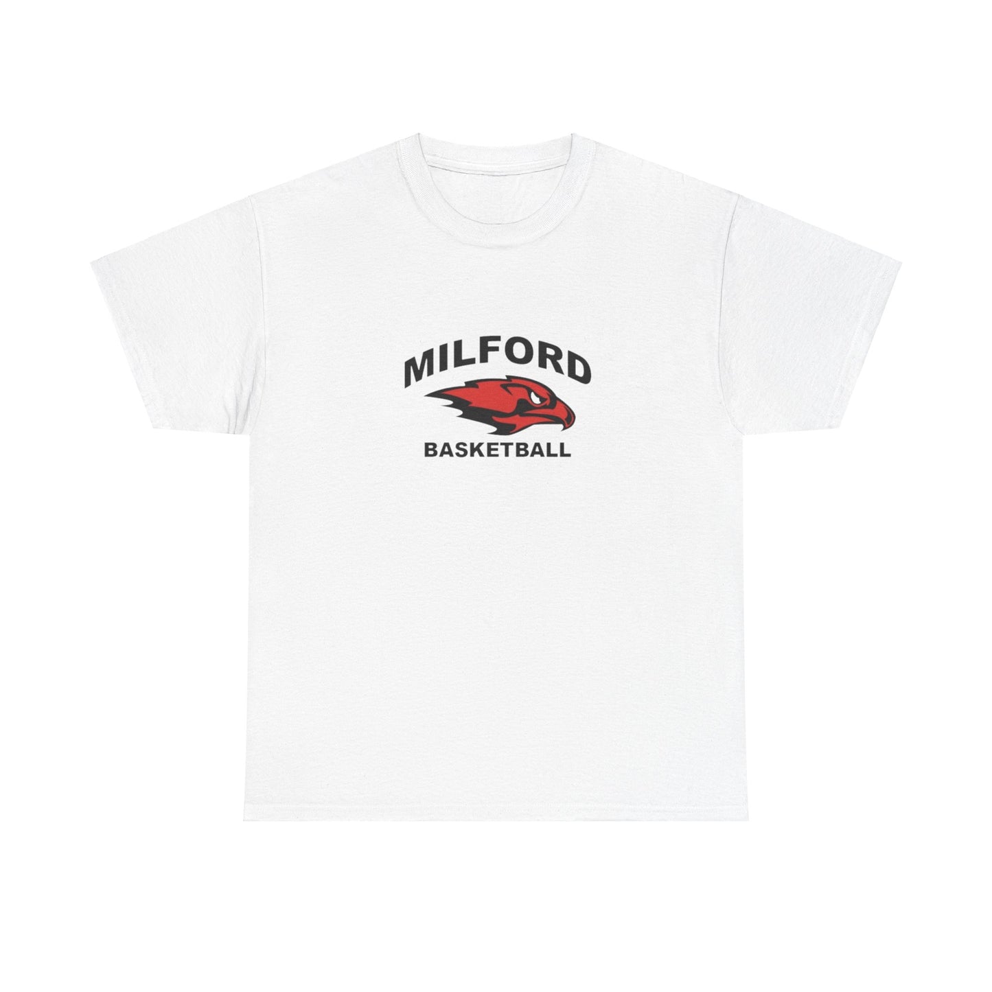 Milford Basketball Unisex Heavy Cotton Tee