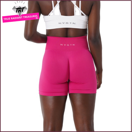 Women's Yoga Shorts in nylon and Spandex for ultimate comfort and flexibility. Perfect for yoga enthusiasts.