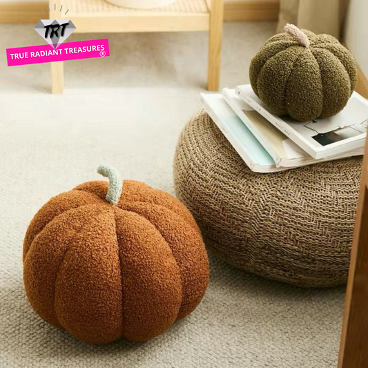 Colorful Pumpkin Sofa Cushion - High-quality cotton cushion for Halloween decor. Adds a festive touch to any space. Suitable for all ages.