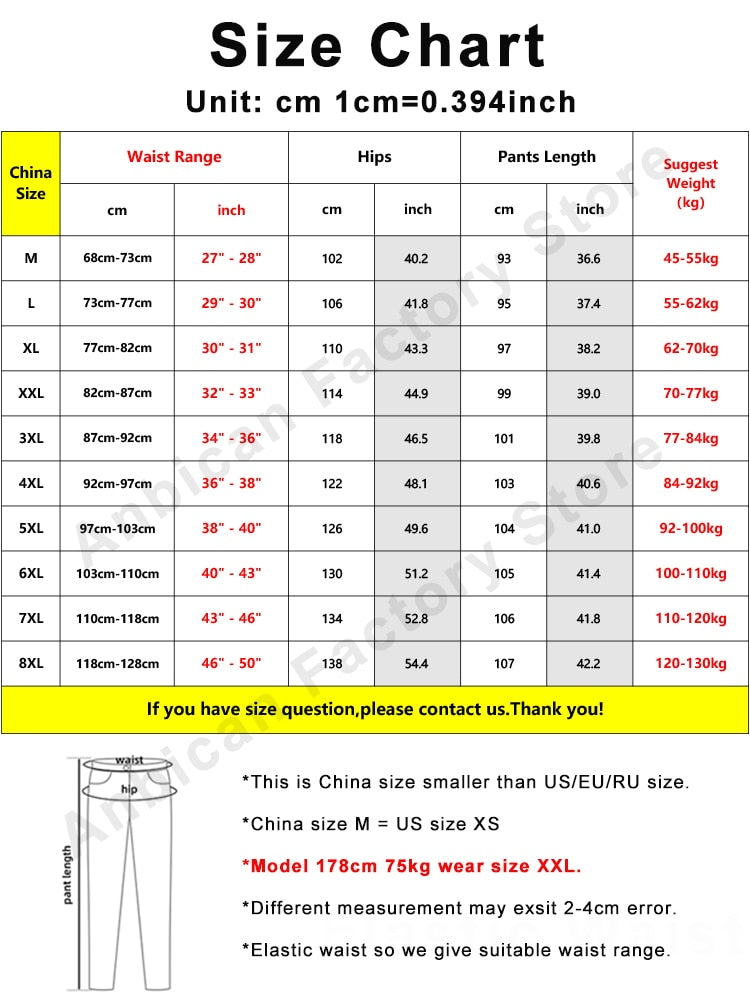 Please choose your size correctly.