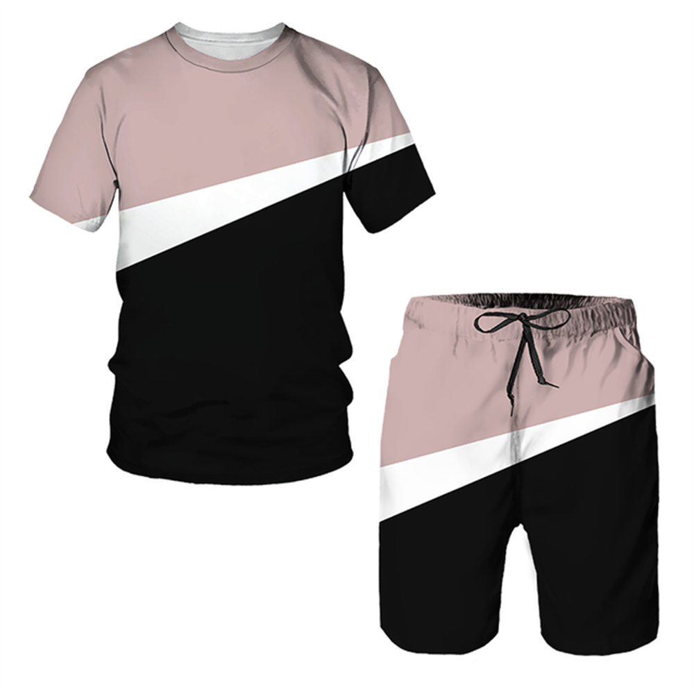 Summer Men's Trend Tracksuit Set