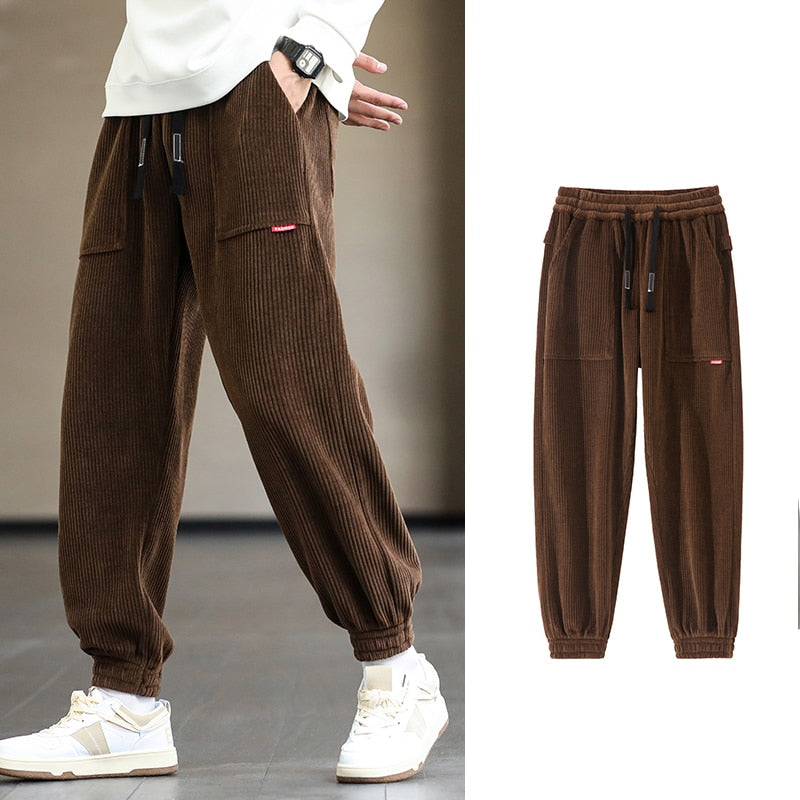 New Autumn Corduroy Sweatpants