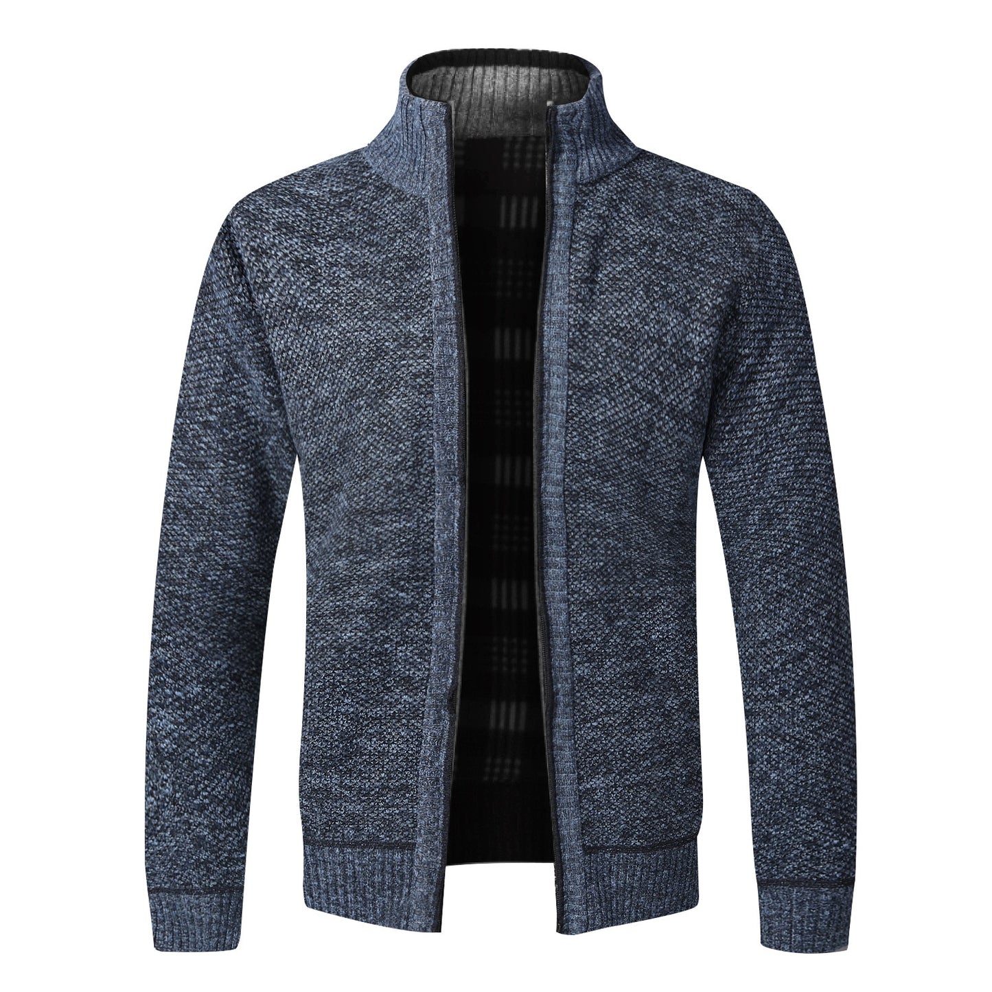 Men's Slim Fit Warm Sweater - Style and comfort in one. Ideal for autumn and winter. Crafted with quality materials and a jacket-inspired design.