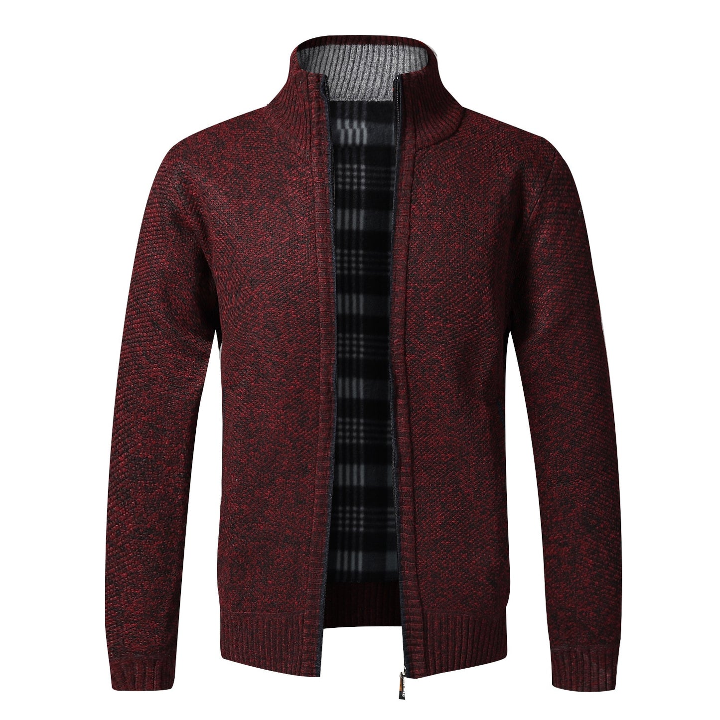 Men's Slim Fit Warm Sweater - Style and comfort in one. Ideal for autumn and winter. Crafted with quality materials and a jacket-inspired design.