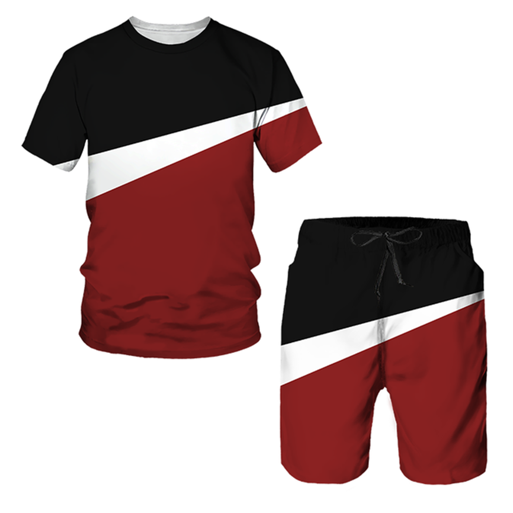 Summer Men's Trend Tracksuit Set