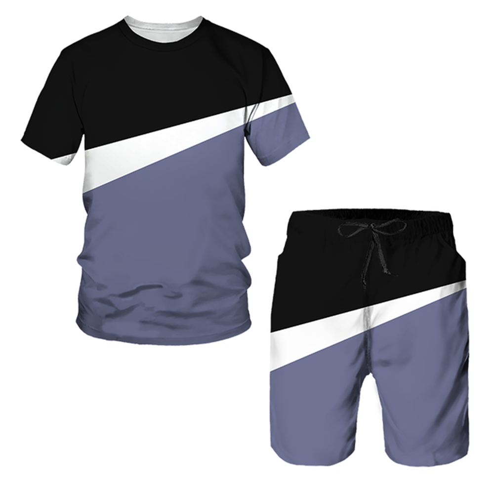 Summer Men's Trend Tracksuit Set