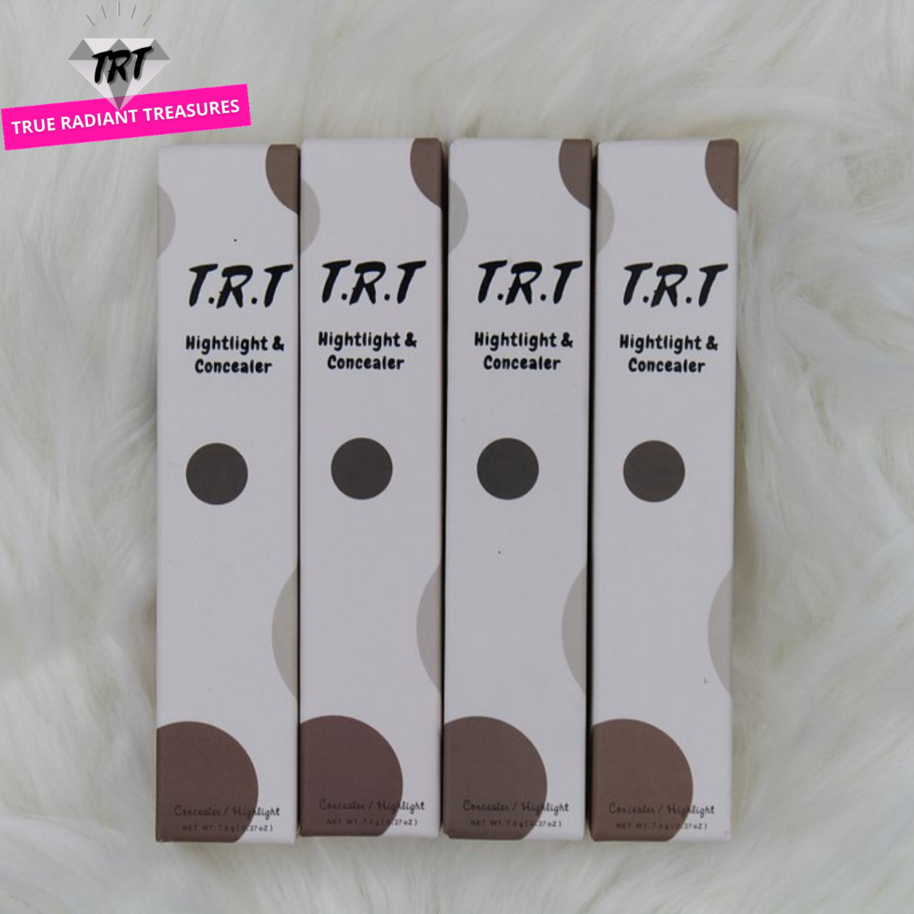 TRT Highlight and Concealer Stick - Masks dark circles, age spots, large pores, for flawless and radiant skin.