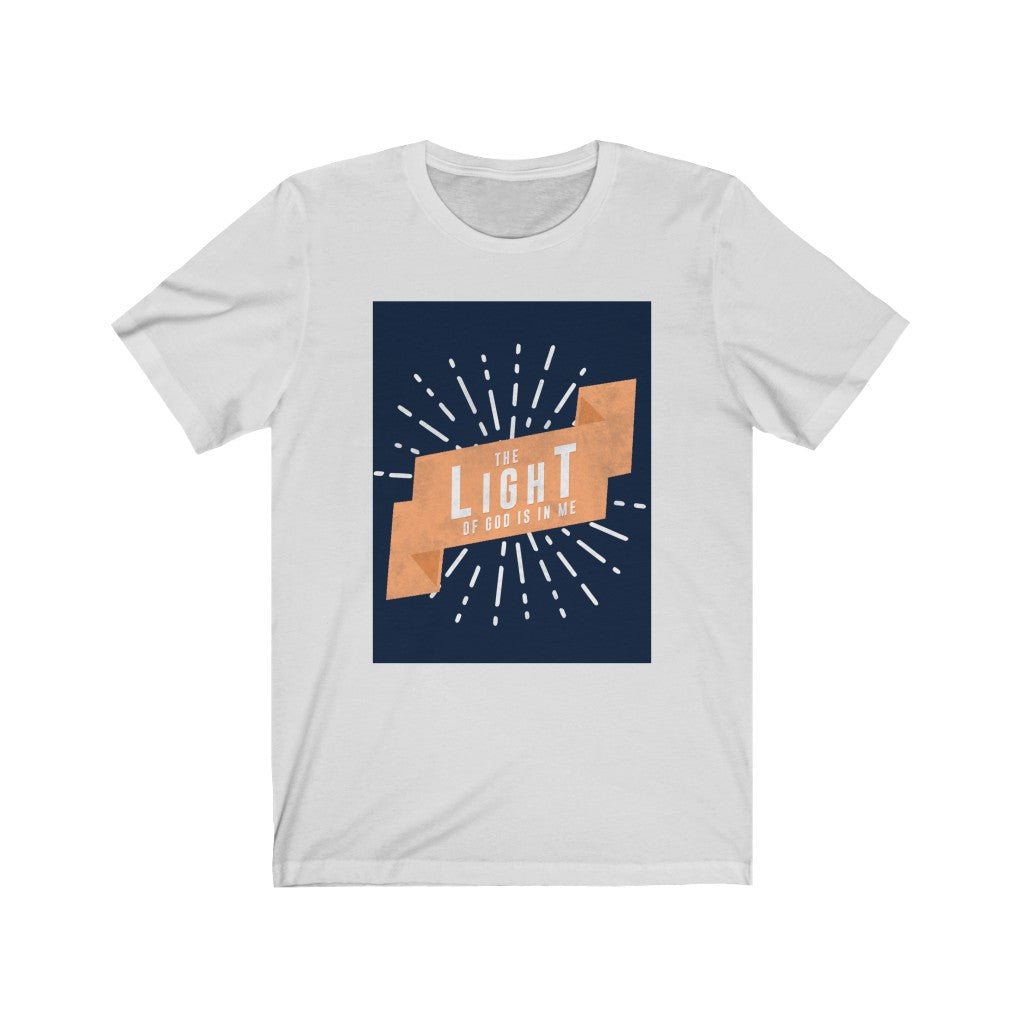 The Light of God is in Me Short Sleeve Tee