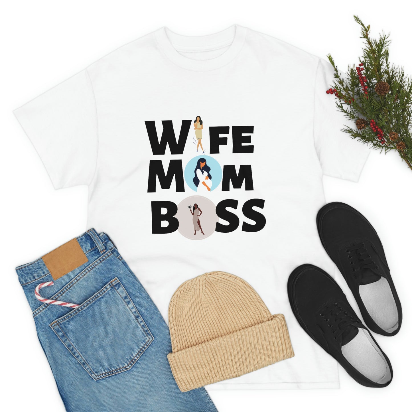 Wife Mom Boss T-shirt