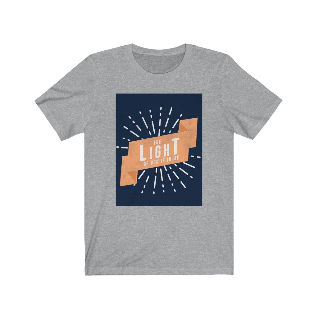 The Light of God is in Me Short Sleeve Tee