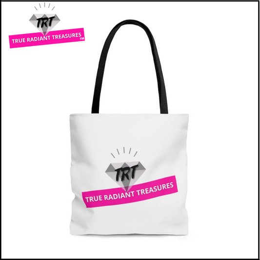 A stylish and practical tote bag with an all-over print design, made from high-quality polyester. Available in three sizes, with black cotton handles and lining for added elegance and durability.