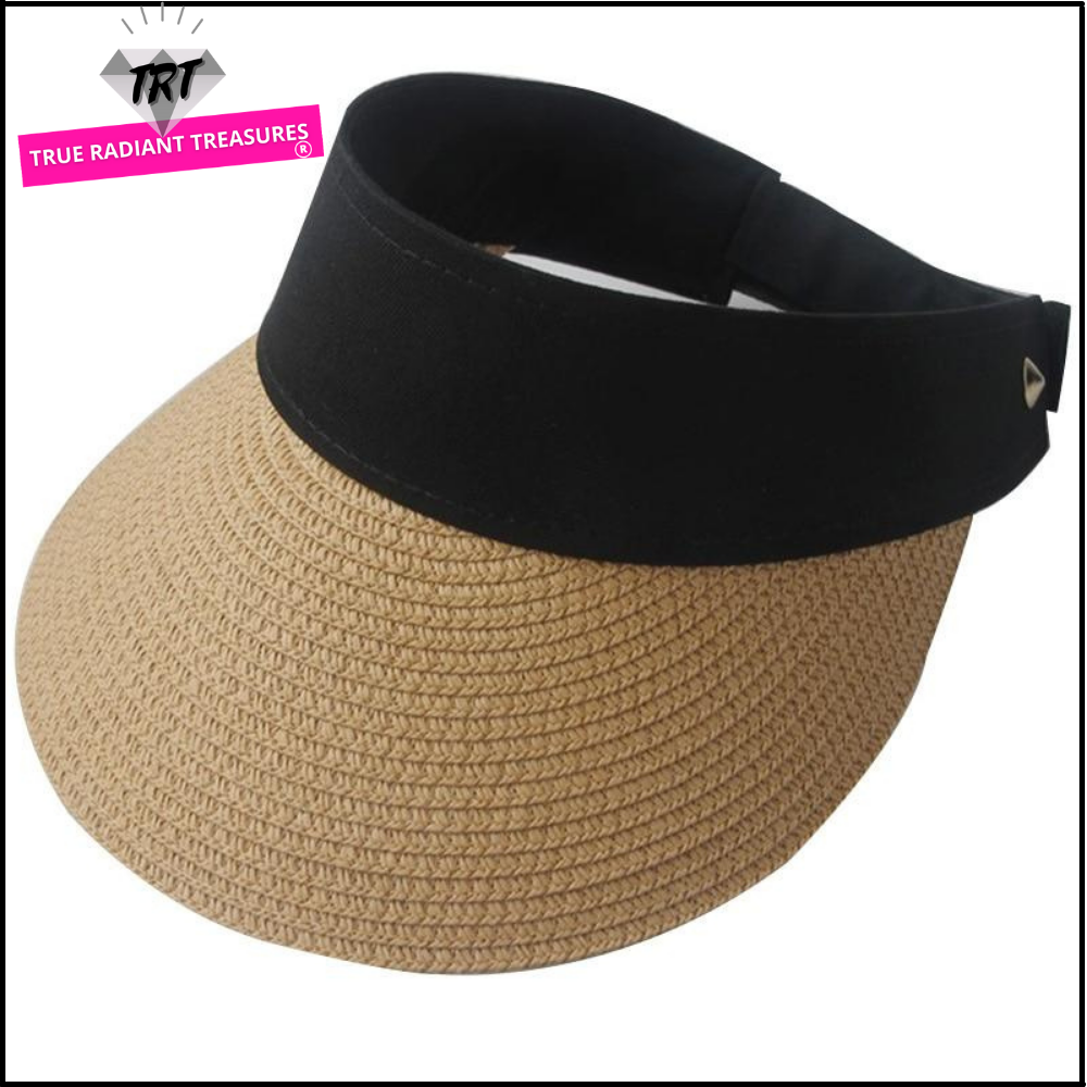 Empty Top Sun Visor, summer essential for sun protection, trendy and stylish. Choose from different colors.