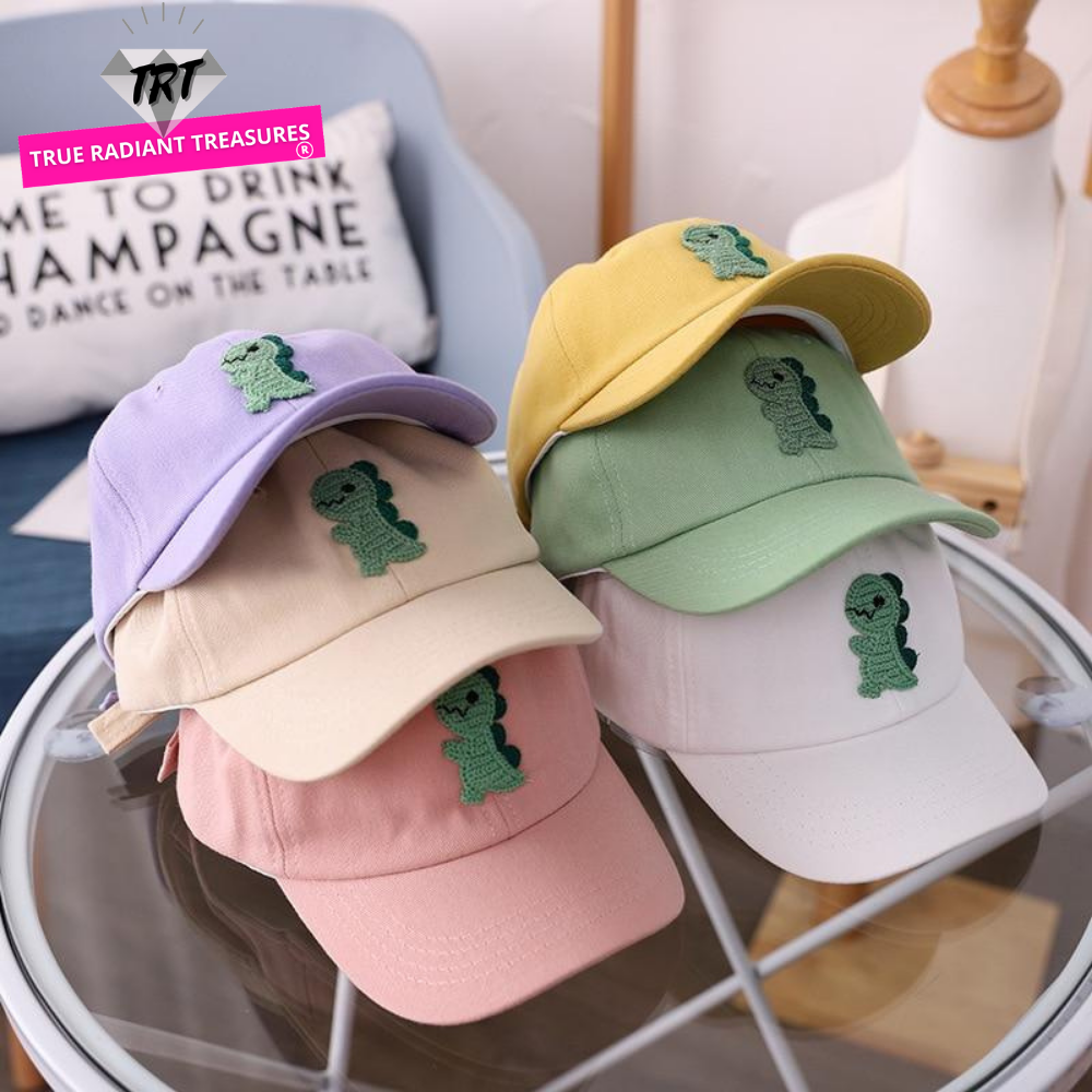 Cartoon Dinosaur Kids Caps