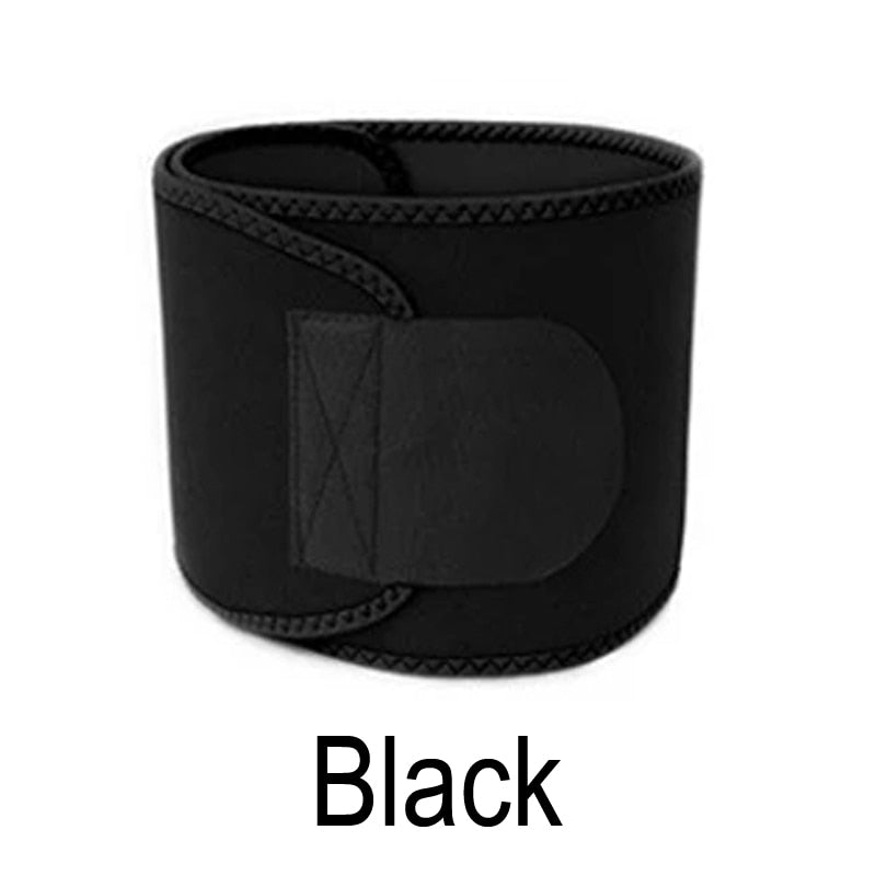 Adjustable Slimming Belt for Waist Shaping - Ideal for Sports Activities, with Lumbar Support and Wrist Band