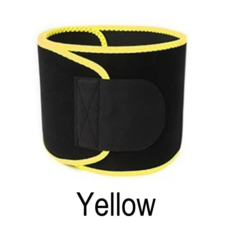 Adjustable Slimming Belt for Waist Shaping - Ideal for Sports Activities, with Lumbar Support and Wrist Band