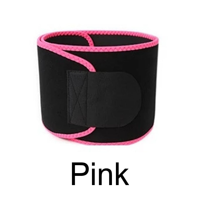 Adjustable Slimming Belt for Waist Shaping - Ideal for Sports Activities, with Lumbar Support and Wrist Band