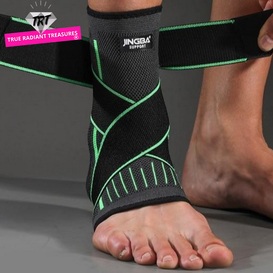 Ankle Supports for Active Sports - Ideal for Baseball, Basketball, Crossfit, Soccer, Golf, Hiking, Running, Tennis, Volleyball, and more. Provides superior ankle support without limiting mobility. Tight, form-fitting, and breathable compression fabric for joint stability and improved blood circulation.