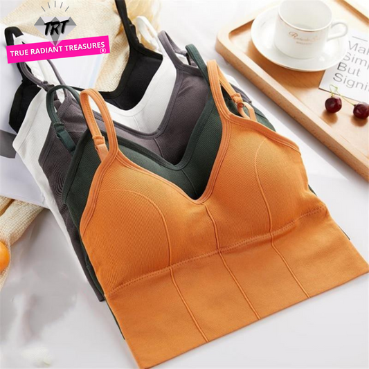 Seamless Sports Bra - Prevent sagging and stay supported during workouts, yoga, and cross-fit training. Lightweight, soft, and breathable for ultimate comfort.