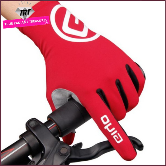 Vintage Bicycle Gloves - Perfect for bikers of all levels. Soft cotton lining, low airflow resistance, and breathable material for comfort. Lightweight design for long and short rides. Extra cushion palm pad, corrugated design, and non-slip damping lining for added comfort. Ventilation holes for cool hands.