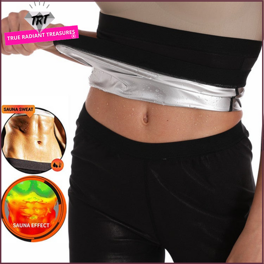 Sauna Waist Trimmer Belt: Innovative waist shaper for inch loss and improved well-being. Versatile, comfortable, and travel-friendly.