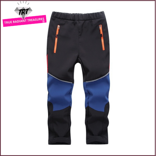 Trendy and comfortable Warm Pants for boys, ideal for various activities. Side pockets for convenience. Available in different colors and sizes. True-to-size fit for easy selection.