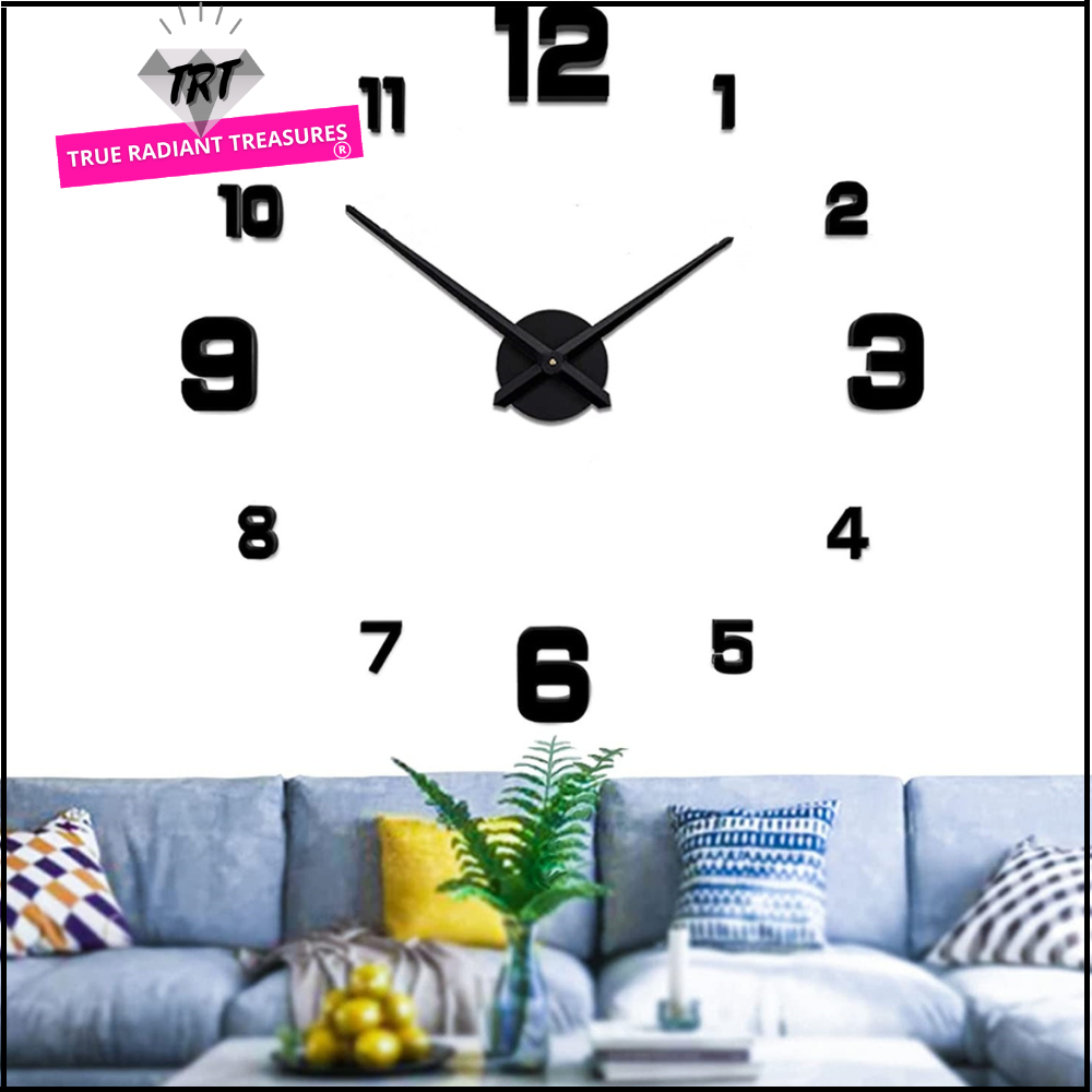 DIY modern silver alloyed wall clock with sleek design, a stylish addition to any room decor.