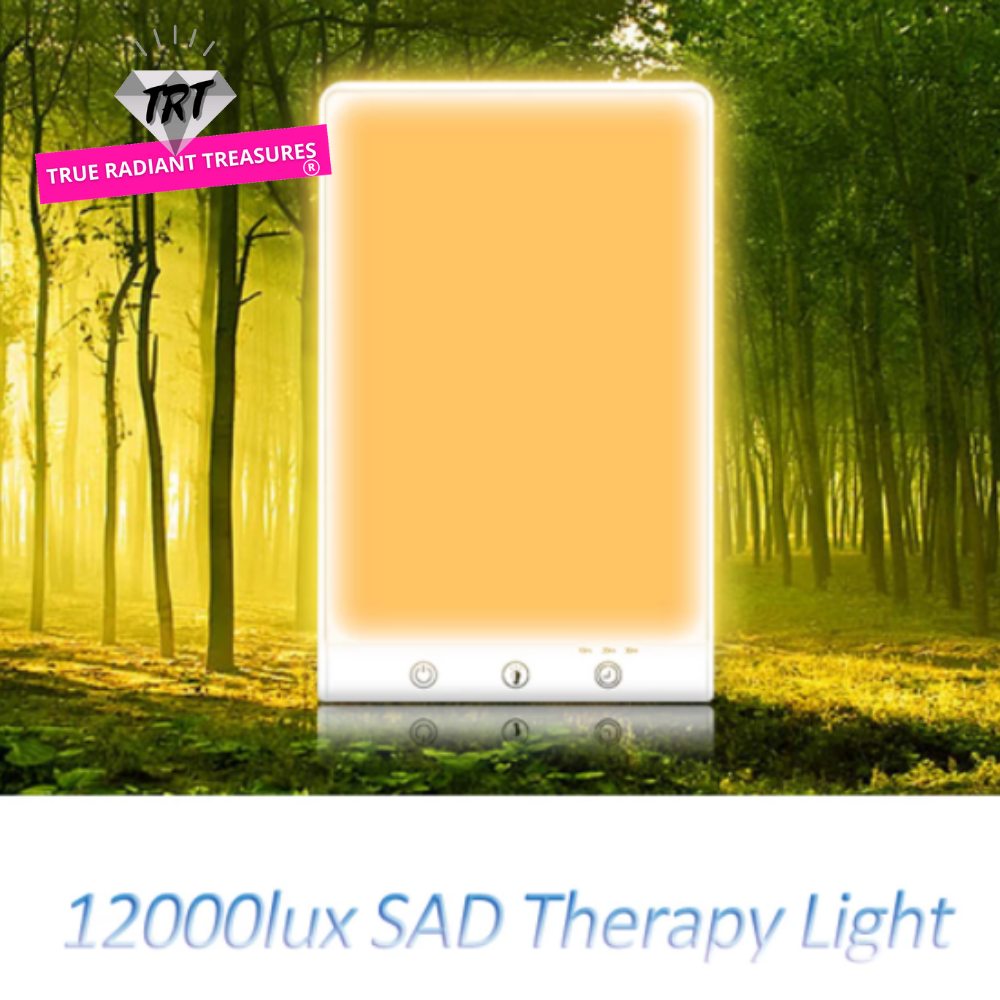 LED Daylight Therapy Mood Light for SAD and sleep disorders. Portable and compact with flexible gooseneck stand. Enhance sleep with light therapy. Get yours now!