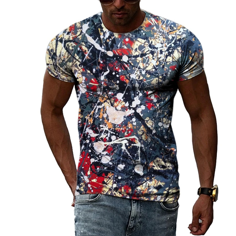 "Image of a Hip Hop Shirt made of durable polyester material, perfect for a stylish and casual look. Available in different prints and sizes for a personalized fit. Pair it with jeans or shorts to elevate your style and stand out from the crowd. Shop now and upgrade your wardrobe with this must-have shirt."